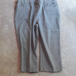 Grey womens capris